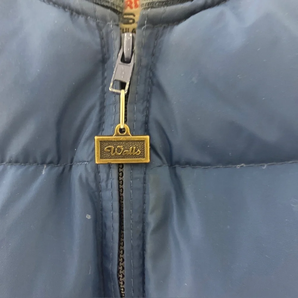 Vintage Walls Puffer Vest Blizzard Pruf‎ ~ Goose Down Sz 46 Tall USA